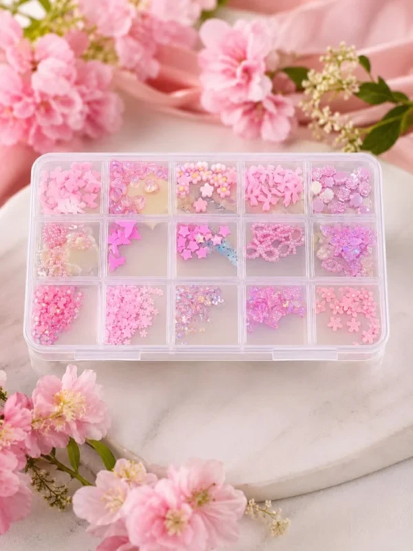 Applique Design Nails Art Set - NAMT-1215